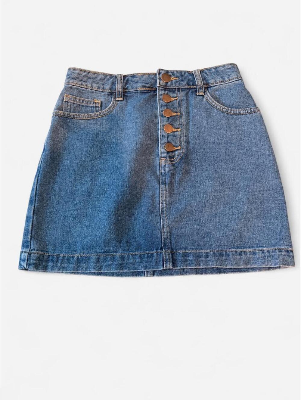 Forever 21 Women's Blue Skirt